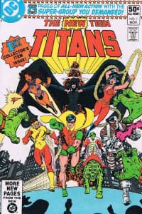 The New Teen Titans cover