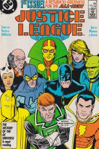Justice League cover