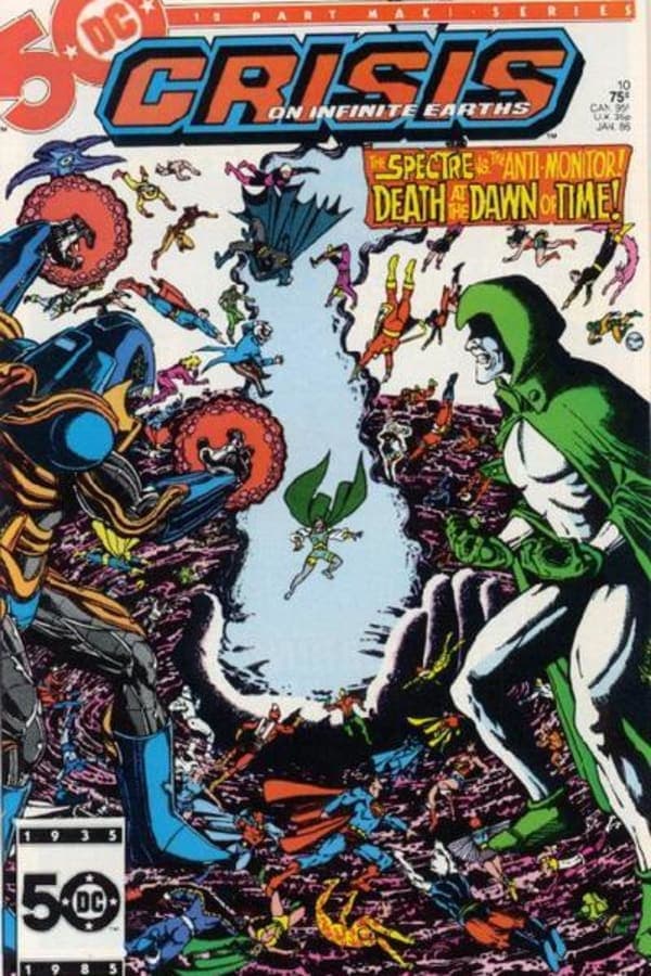 Crisis on Infinite Earths #10